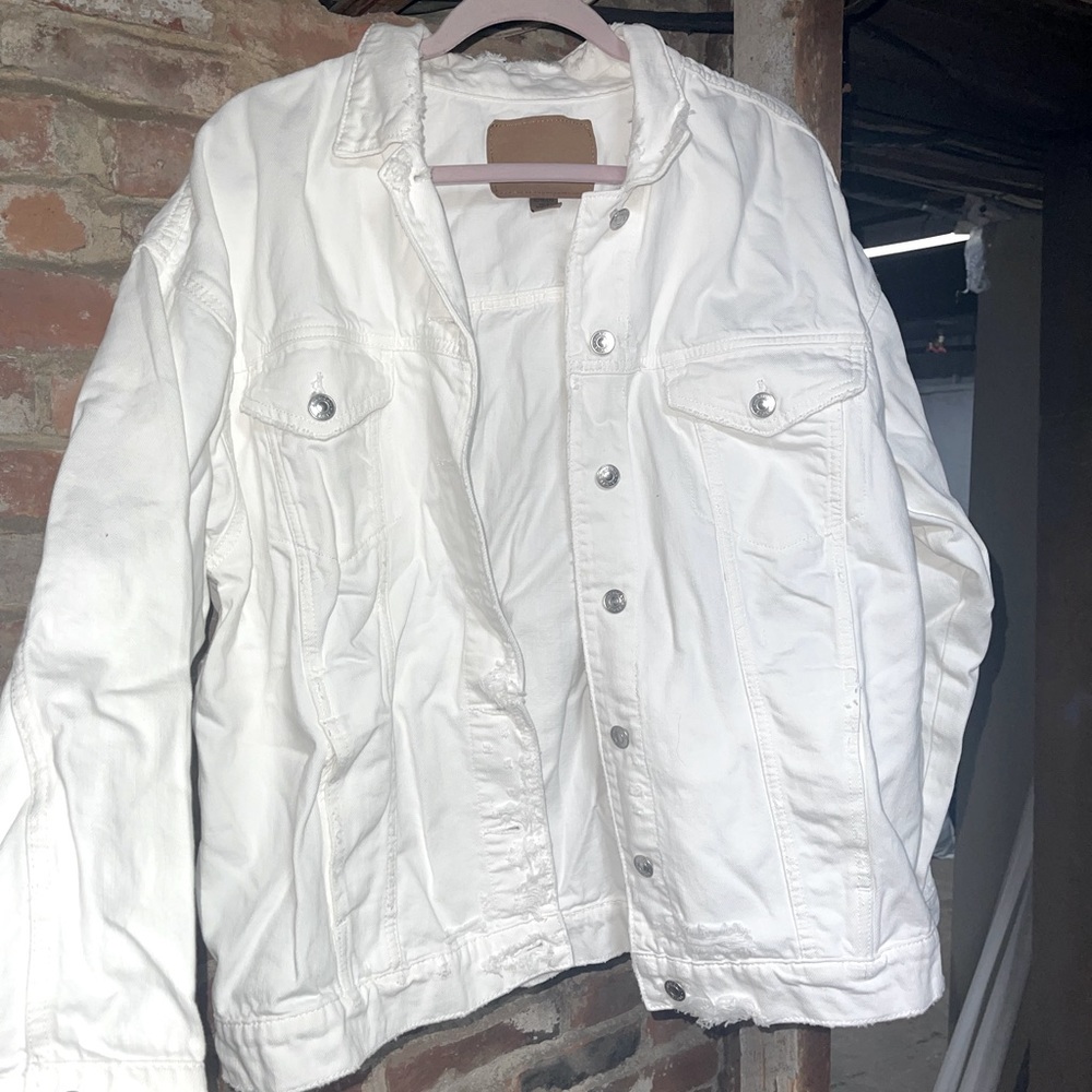 BRAND NEW America eagle oversized jean jacket